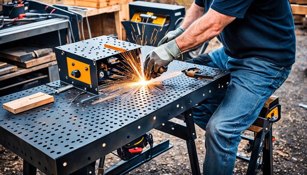 portable welding tables