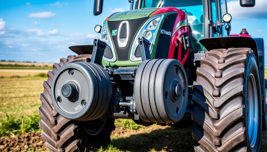 tractor front counterweights