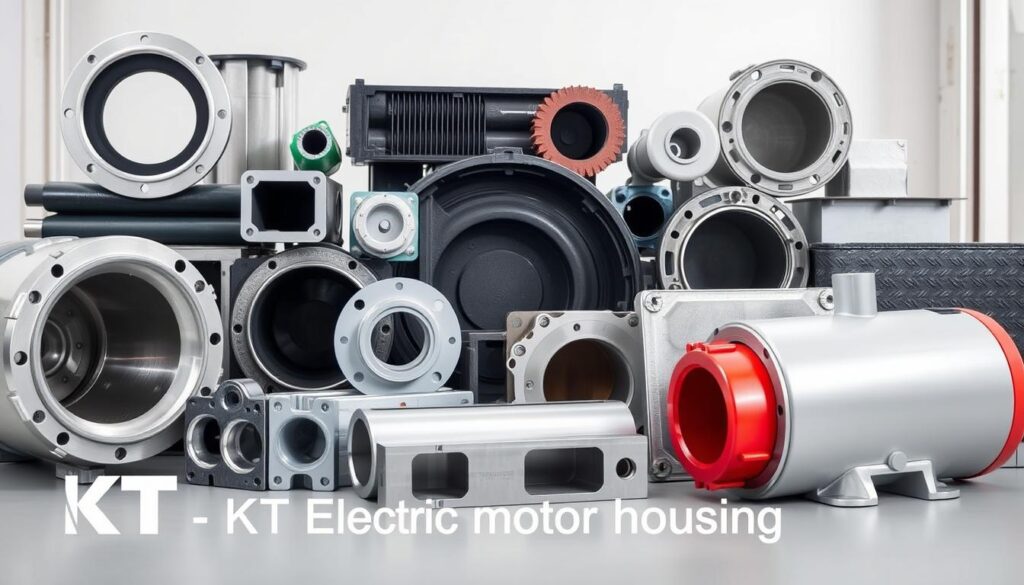 electric motor housing materials