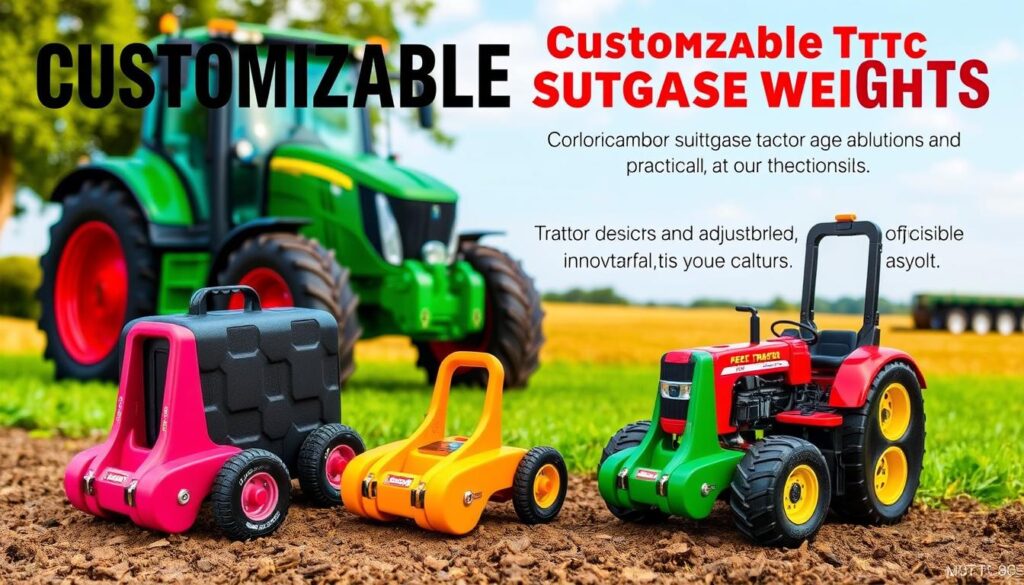 tractor suitcase weights