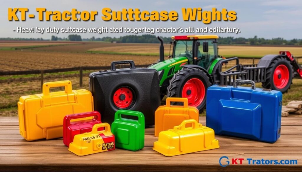 Tractor suitcase weights