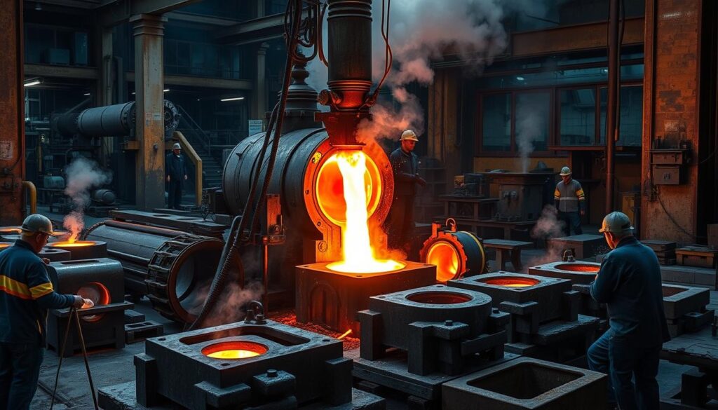 manganese steel casting