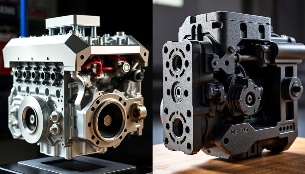 aluminum vs cast iron engine blocks