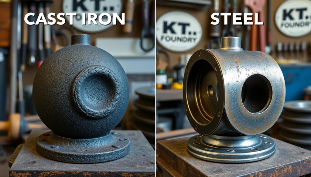 cast iron vs steel