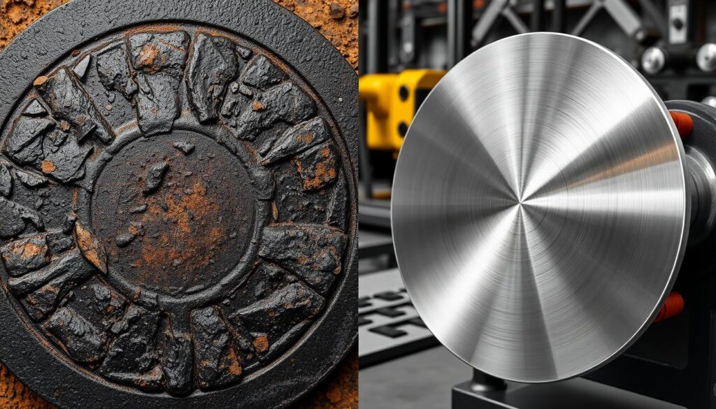 cast iron vs cast steel