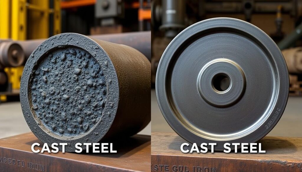 cast steel vs cast iron