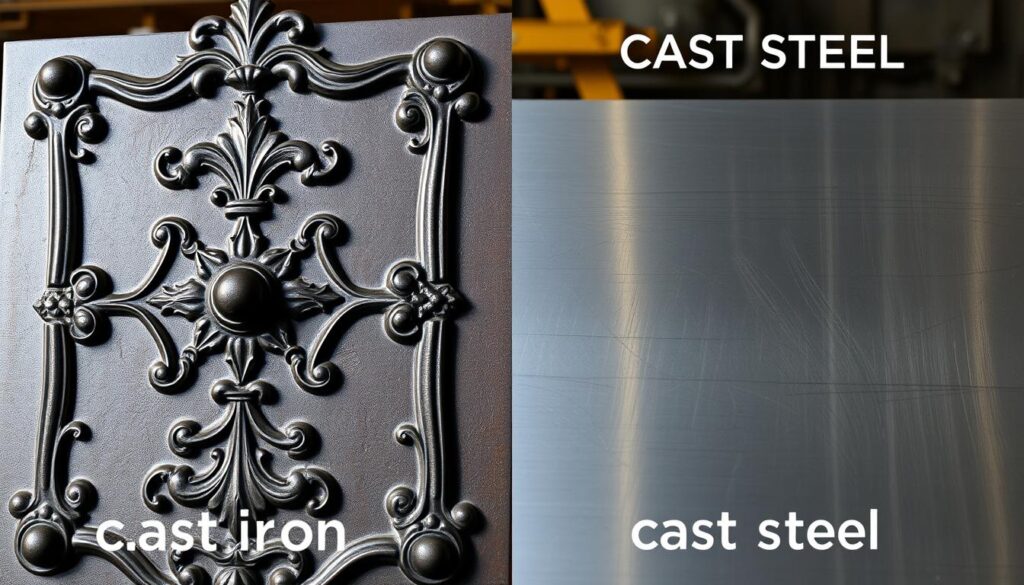 Cast Iron vs Cast Steel