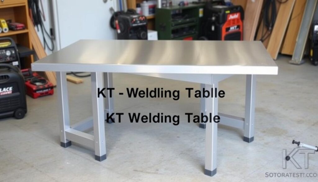 aluminium welding table