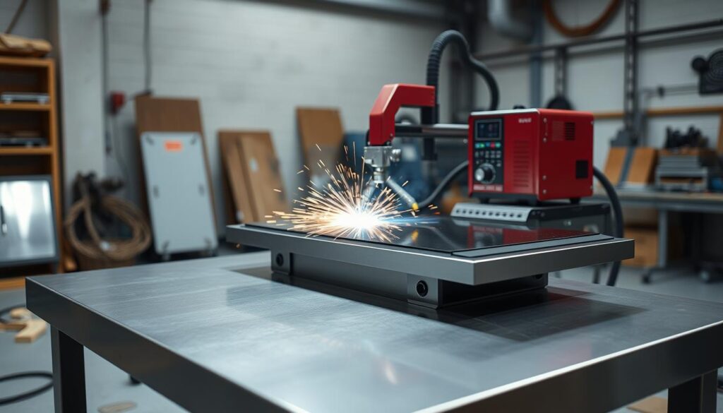 plasma welding table