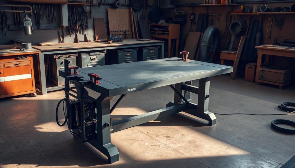 hf welding table