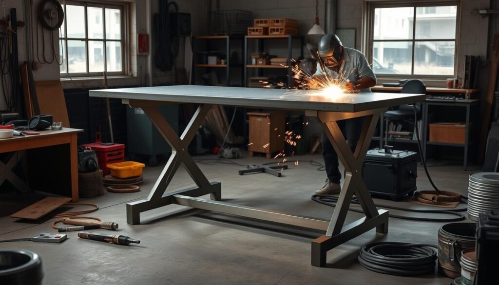 hf welding table